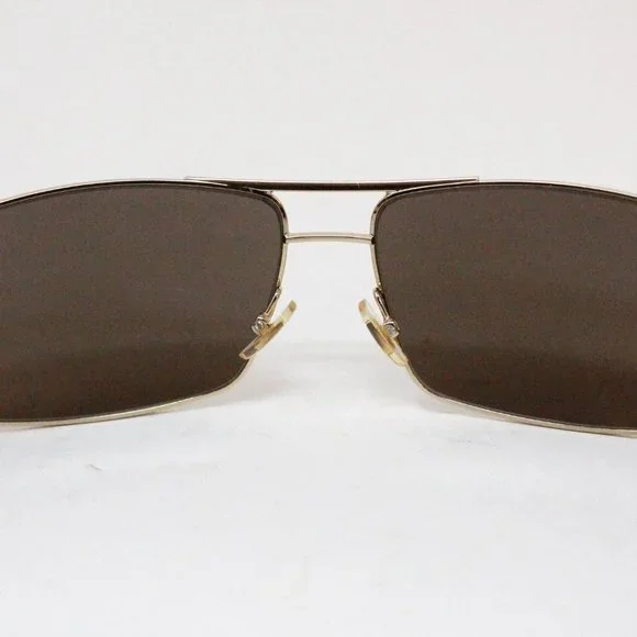 GUCCI #38829 Brown Polarized Rectangular Sunglasses